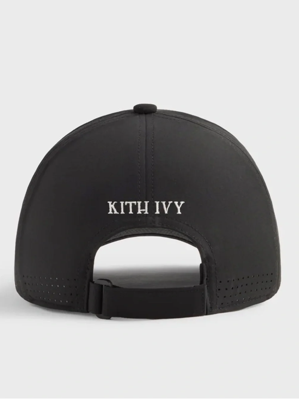 NWT Kith Ivy‎ Wilson Laser Cut Perforated Cap Black